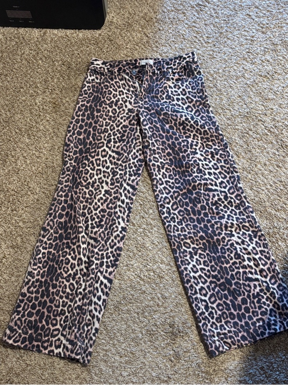 PacSun Low-rise Women’s Leopard baggy Jeans - Brown & Black